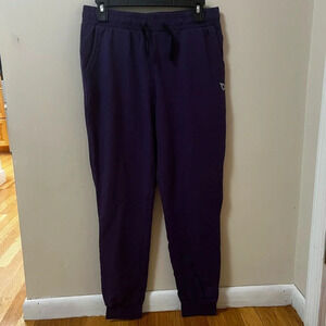 BA Leaf Purple Joggers- Size Medium
